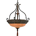 4-light Hand-painted Palladio Pendant