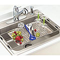 Happy Housewares Stainless Steel Adjustable Over-the-sink Drying Tray