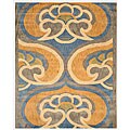 Hand-tufted Byron Abstract Wool Rug (7'9 x 9'9)