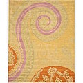Hand-tufted Tirana Abstract Wool Rug (5' x 8')
