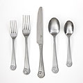 Learn more about 45 Record Storage Containers Robert Welch 'Ammonite' 45-piece Flatware Set