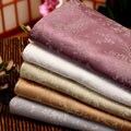 Floral Jacquard 600 Thread Count Silk/ Cotton Duvet Set