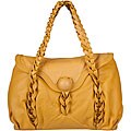 Made in Italy Desmo Camel Deerskin Satchel