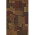 Free connected info on Color carpet Hand-tufted Structured Multi Colored Wool Rug(5' x 7'9)