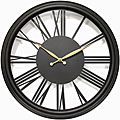 The Citadel Indoor/ Outdoor Metal Open Dial Clock