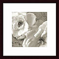 Free correlative facts on Style mahogany Writing 'Poppy Study I' Wood Framed Art Print