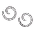 Tacori 18k White Gold 2/5ct TDW Diamond Earrings (G, VS1-VS2)