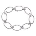 Tacori 18k White Gold 5/8ct TDW Diamond Bracelet (G, VS)