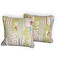 Villa Patchwork Square Pillows (Set of 2)