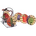 Free connected resources for Flash Juke Box Templates Certified International 'Sunshine Garden' Olive Oil Set (Set of 6)