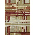Free handy facts on abstract Leena Spice Polyester/ Acrylic Rug (7'10 x 11')