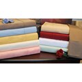 Egyptian Cotton 300 Thread Count Split King-size Solid Sheet Set