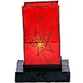 Meaningful guideline on Wrought iron table lamps Leather and Iron 'Jasmine' Henna Table Lamp (Morocco)