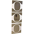 Geometric Self-adhesive Mirror Tiles (Set of 3)