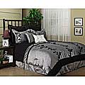 Wendy Flocked Luxury 7-piece Comforter Set