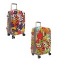 Olympia Blossom 21-inch Fashion Hardside Spinner Upright