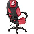 NCAA Logo Leather Office Chair