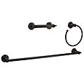 Fontaine Monarch Victorian 3-piece Nobel Bronze Accessory Kit