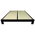 Mahogany Black Twin Tatami Platform Bed (China)