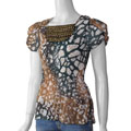 Nicola Women's Missy Sequined Crinkle Top