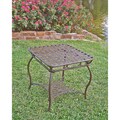 Sante Fe Nailhead 20-inch Side Table