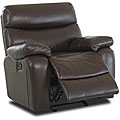Key Newstead Berry Leather Reclining Chair