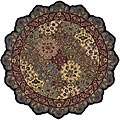 Hand-tufted Caspian Beige Wool Rug (6' Free Form)