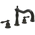 Huntington Nottingham Antique Bronze Roman Tub Filler Bathroom Faucet