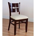 Meaningful guidepost on English mahogany Coin Back Dark Mahogany Chairs (Set of 2)