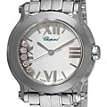 Chopard 278509-3002 Women's 'Happy Sport' Stainless Diamond Watch