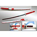 Stainless Steel 38.5-inch Samurai Sword