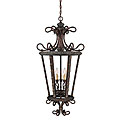 Savoy House Villamoura 3-light Tortoise Shell Foyer Lantern