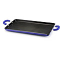 Unprejudiced review on Large porcelain Rachael Ray Porcelain Enamel Double Burner Griddle