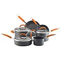 Rachael Ray Hard-Anodized Ten-piece Cookware Set