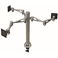 Cotytech DM-31A2 Dual-arm 3-monitor Desk Mount