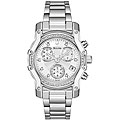 96R138 Bulova Women's Stainless Steel Diamond Accent Watch