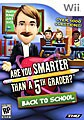 Wii - Are You Smarter Than a 5th Grader?: Back To School