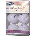 Wilson Hope Women's White Pearl Golf Balls (Pack of 60)