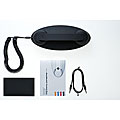 Black 'Retro Moshi Moshi' Handset with Base