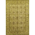 Authority on antique Oriental carpet Hand-tufted All Over Ivory Oriental Wool Rug (9'6 x 13'6)