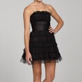 Hailey Logan by Adrianna Papell Tiered Lace and Tulle Dress