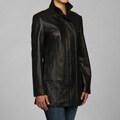 Izod Women's New Zealand Lambskin Jacket