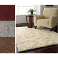 Alexa Ultra Premium Natural Flokati New Zealand Wool Shag Rug (4' x 6')