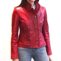 IZOD Women's Plus Size Leather Moto-inspired Jacket