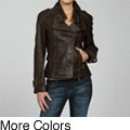 Izod Women's Plus Size Asymmetrical Placket Jacket