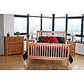 Queen 4-piece Alder Shaker Bed Set