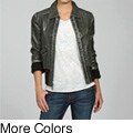 Detailed reviews on antique Perian Collezione Women's Faux Leather Antique Bomber Jacket