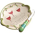 Pfaltzgraff Pistoulet Cheese Plate with Server