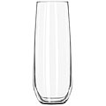 Libbey Stemless 8.5-oz Flutes (Pack of 12)