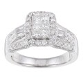 14k White Gold 1 1/2ct TDW Diamond Engagement Ring (H-I, I1-I2)